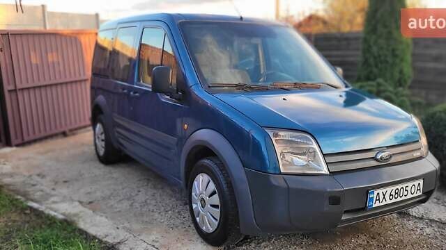 Синий Форд Турнео Коннект, объемом двигателя 1.75 л и пробегом 263 тыс. км за 4300 $, фото 1 на Automoto.ua