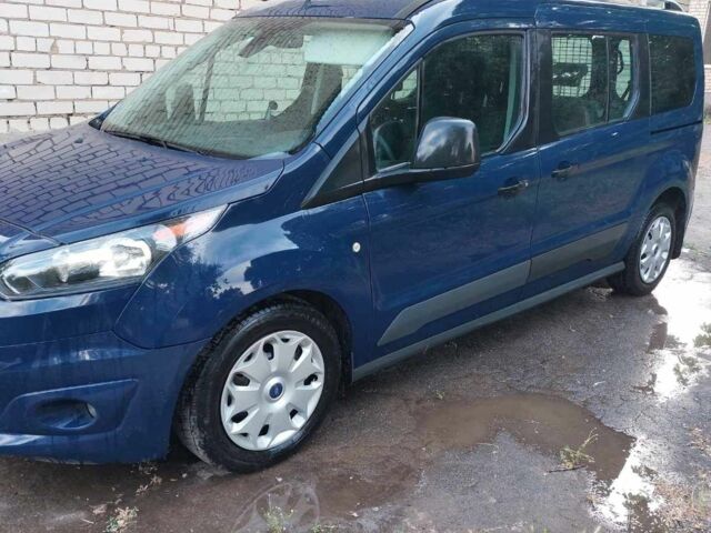 Синий Форд Турнео Коннект, объемом двигателя 1.5 л и пробегом 147 тыс. км за 10500 $, фото 6 на Automoto.ua