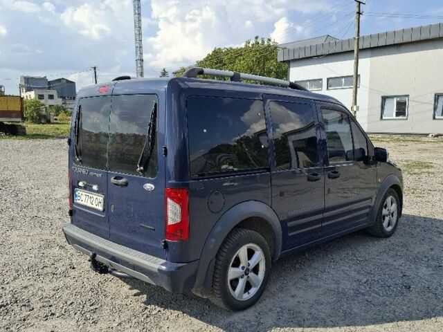 Синий Форд Турнео Коннект, объемом двигателя 1.8 л и пробегом 300 тыс. км за 6500 $, фото 2 на Automoto.ua