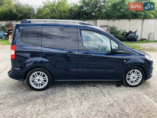 Синий Форд Tourneo Courier, объемом двигателя 1.5 л и пробегом 106 тыс. км за 15500 $, фото 28 на Automoto.ua