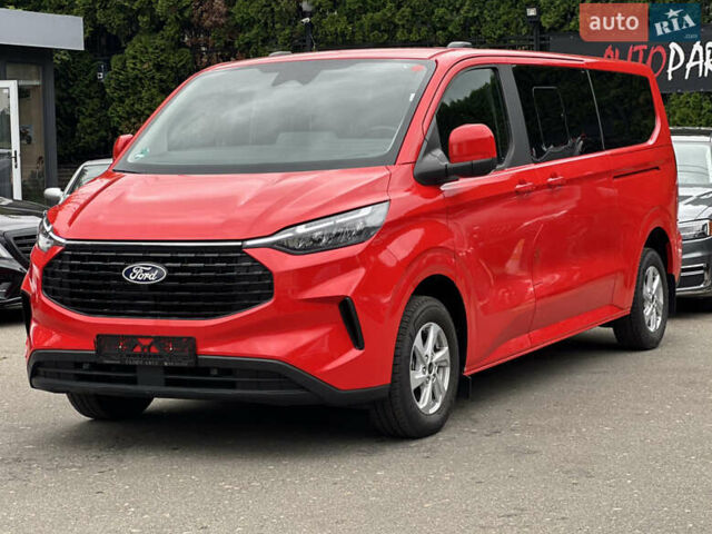 Форд Турнео Кастом 2024 в Киеве на Automoto.ua Красный Форд Турнео Кастом, объемом двигателя 2 л и пробегом 2 тыс. км за 55000 $, фото 1 на Automoto.ua