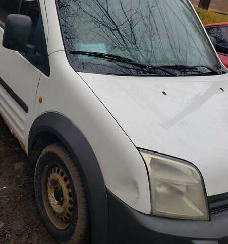 Белый Форд Транзит Коннект, объемом двигателя 1.8 л и пробегом 280 тыс. км за 4850 $, фото 1 на Automoto.ua