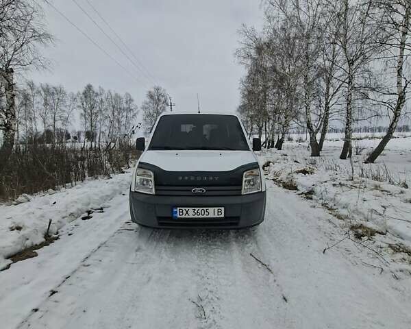 Белый Форд Транзит Коннект, объемом двигателя 1.8 л и пробегом 230 тыс. км за 5500 $, фото 1 на Automoto.ua