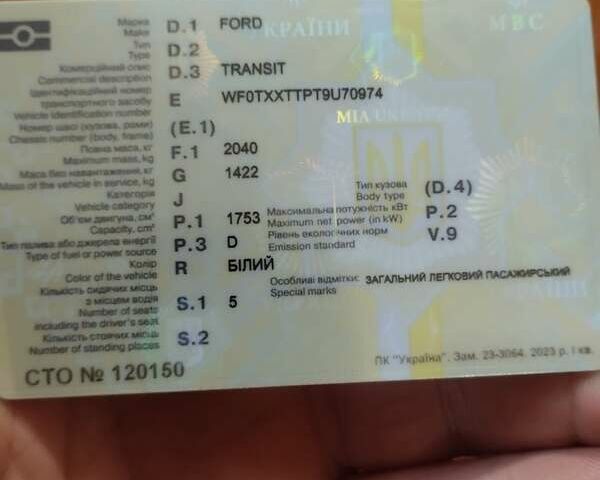 Білий Форд Транзит Коннект, об'ємом двигуна 1.8 л та пробігом 271 тис. км за 6000 $, фото 1 на Automoto.ua