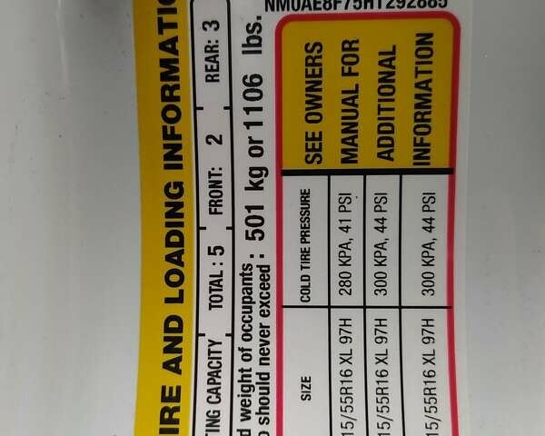 Білий Форд Транзит Коннект, об'ємом двигуна 2.5 л та пробігом 70 тис. км за 16500 $, фото 14 на Automoto.ua