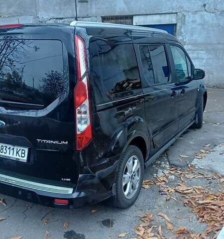 Черный Форд Транзит Коннект, объемом двигателя 2.5 л и пробегом 87 тыс. км за 13900 $, фото 6 на Automoto.ua