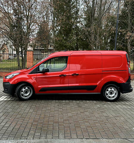 Красный Форд Транзит Коннект, объемом двигателя 1.5 л и пробегом 177 тыс. км за 9900 $, фото 1 на Automoto.ua