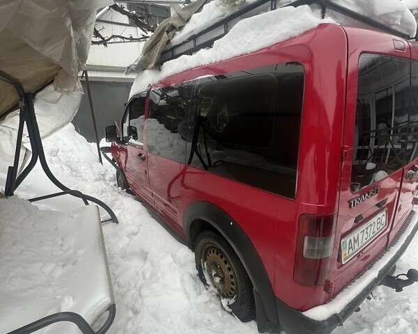 Червоний Форд Транзит Коннект, об'ємом двигуна 1.8 л та пробігом 600 тис. км за 2000 $, фото 2 на Automoto.ua