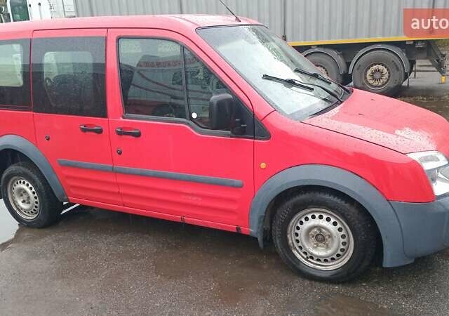 Красный Форд Транзит Коннект, объемом двигателя 1.75 л и пробегом 450 тыс. км за 3850 $, фото 2 на Automoto.ua