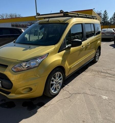 Желтый Форд Транзит Коннект, объемом двигателя 2.5 л и пробегом 228 тыс. км за 12000 $, фото 4 на Automoto.ua