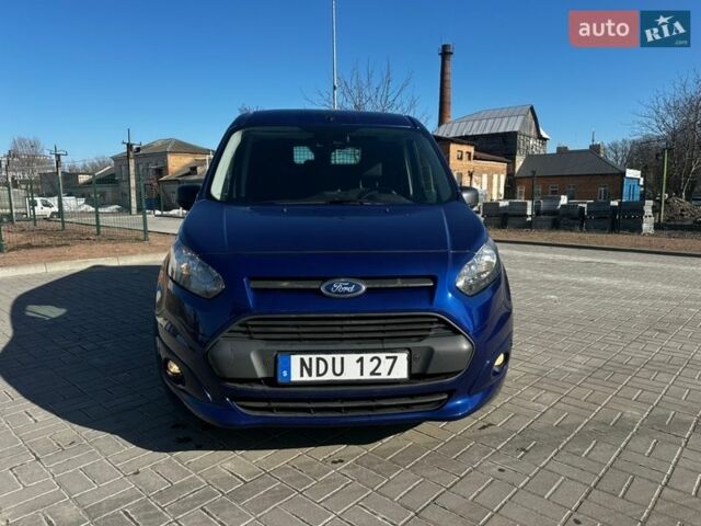 Синий Форд Транзит Коннект, объемом двигателя 1.5 л и пробегом 264 тыс. км за 10500 $, фото 3 на Automoto.ua