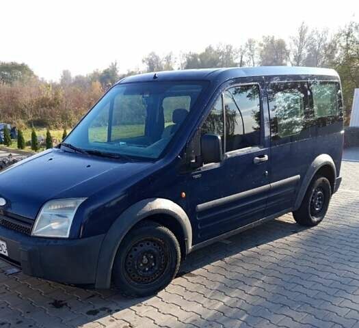 Синий Форд Транзит Коннект, объемом двигателя 1.8 л и пробегом 360 тыс. км за 2999 $, фото 1 на Automoto.ua