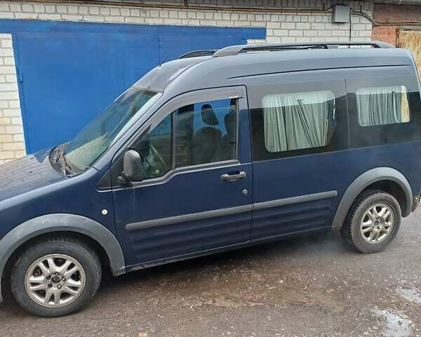 Синий Форд Транзит Коннект, объемом двигателя 1.8 л и пробегом 290 тыс. км за 6500 $, фото 1 на Automoto.ua