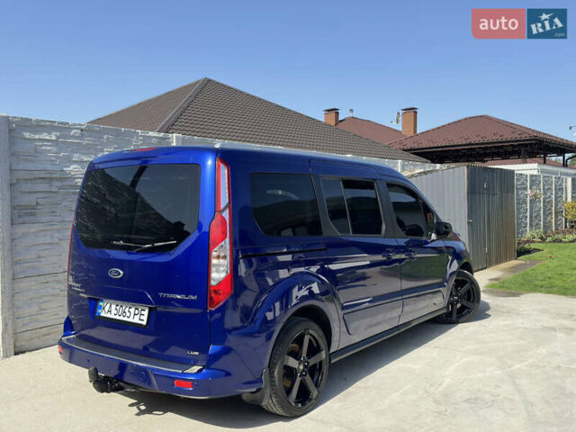 Синий Форд Транзит Коннект, объемом двигателя 2.5 л и пробегом 230 тыс. км за 10500 $, фото 1 на Automoto.ua