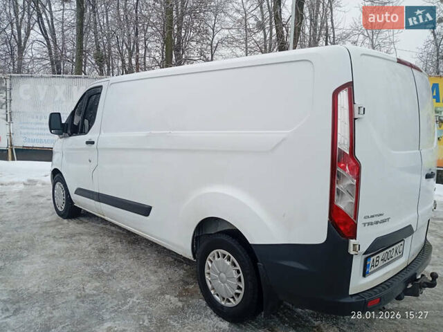 Белый Форд Транзит Кастом, объемом двигателя 2.2 л и пробегом 269 тыс. км за 8800 $, фото 2 на Automoto.ua