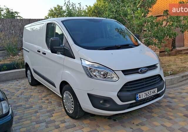 Белый Форд Транзит Кастом, объемом двигателя 2.2 л и пробегом 178 тыс. км за 11000 $, фото 1 на Automoto.ua
