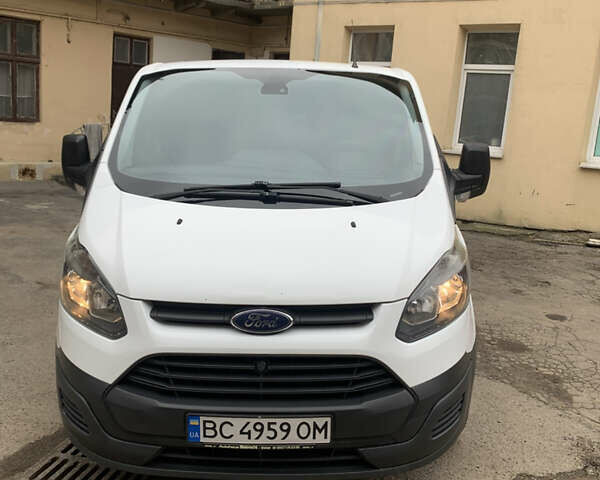 Белый Форд Транзит Кастом, объемом двигателя 2.2 л и пробегом 245 тыс. км за 10500 $, фото 1 на Automoto.ua