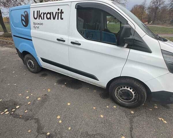 Білий Форд Транзит Кастом, об'ємом двигуна 2 л та пробігом 200 тис. км за 10999 $, фото 1 на Automoto.ua