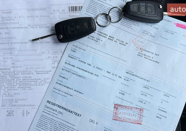 Белый Форд Транзит Кастом, объемом двигателя 2 л и пробегом 258 тыс. км за 17500 $, фото 56 на Automoto.ua