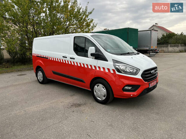 Белый Форд Транзит Кастом, объемом двигателя 2 л и пробегом 222 тыс. км за 15800 $, фото 1 на Automoto.ua