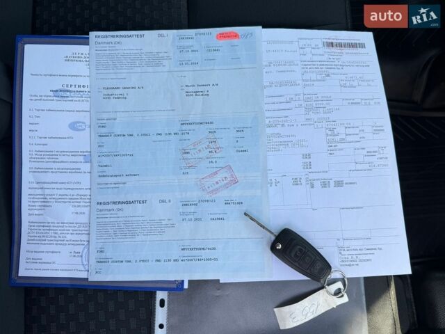 Білий Форд Транзит Кастом, об'ємом двигуна 2 л та пробігом 182 тис. км за 18400 $, фото 56 на Automoto.ua