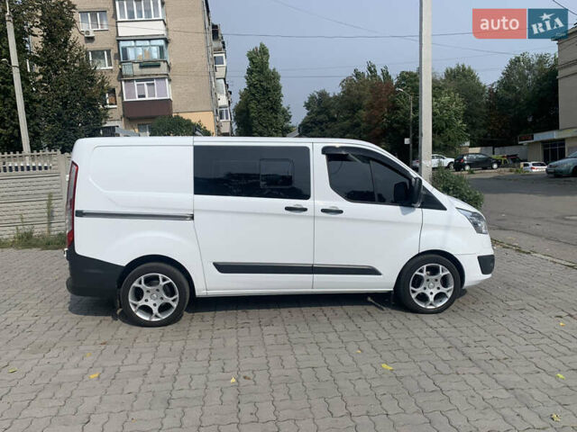 Білий Форд Транзит Кастом, об'ємом двигуна 2 л та пробігом 91 тис. км за 16000 $, фото 1 на Automoto.ua
