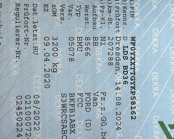 Белый Форд Транзит Кастом, объемом двигателя 2 л и пробегом 222 тыс. км за 16400 $, фото 22 на Automoto.ua