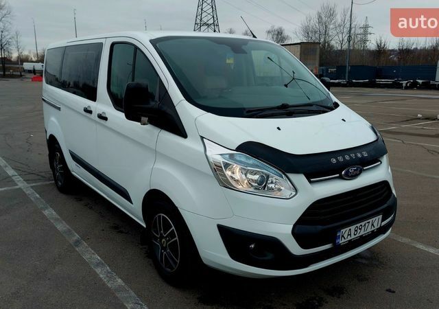 Белый Форд Транзит Кастом, объемом двигателя 2.2 л и пробегом 240 тыс. км за 14000 $, фото 2 на Automoto.ua