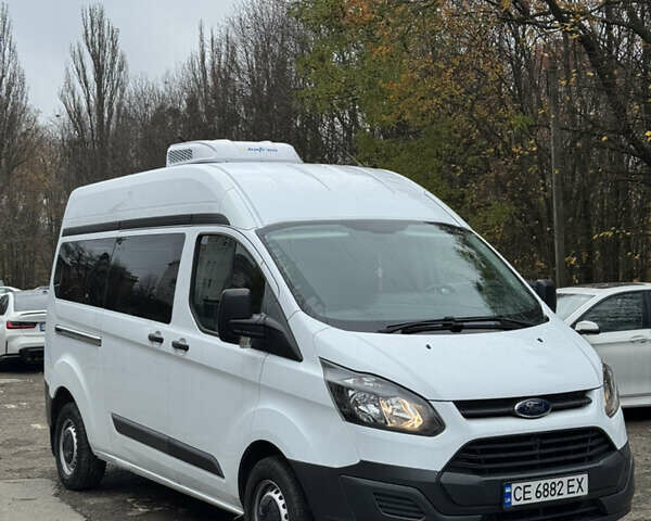 Белый Форд Транзит Кастом, объемом двигателя 2.2 л и пробегом 98 тыс. км за 17500 $, фото 1 на Automoto.ua