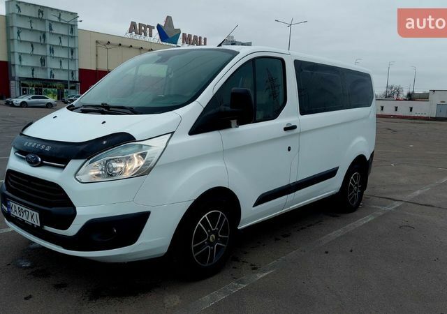 Белый Форд Транзит Кастом, объемом двигателя 2.2 л и пробегом 240 тыс. км за 14000 $, фото 3 на Automoto.ua