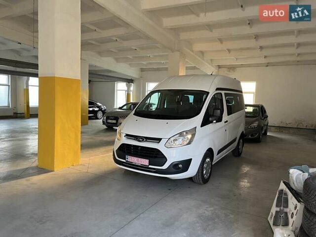Белый Форд Транзит Кастом, объемом двигателя 2 л и пробегом 177 тыс. км за 18500 $, фото 4 на Automoto.ua