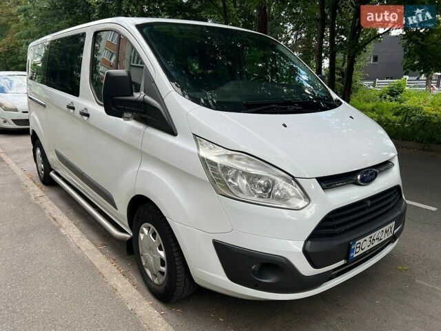 Білий Форд Транзит Кастом, об'ємом двигуна 2 л та пробігом 220 тис. км за 16000 $, фото 2 на Automoto.ua