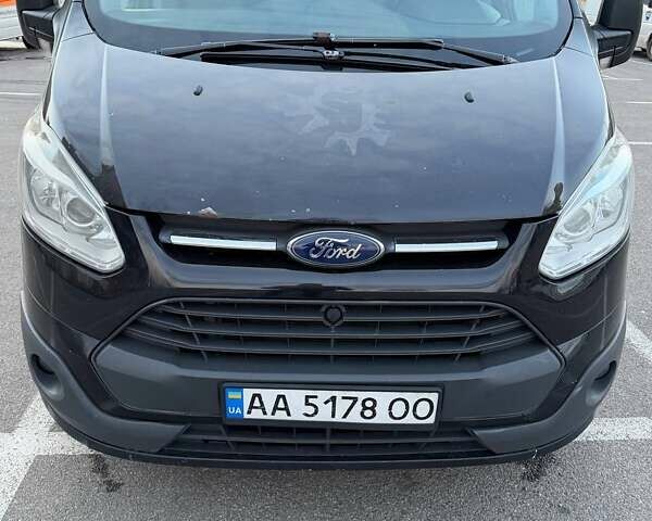 Черный Форд Транзит Кастом, объемом двигателя 2.2 л и пробегом 433 тыс. км за 9000 $, фото 1 на Automoto.ua