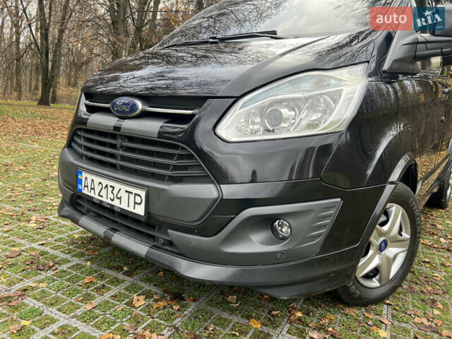 Черный Форд Транзит Кастом, объемом двигателя 2.2 л и пробегом 261 тыс. км за 9990 $, фото 3 на Automoto.ua