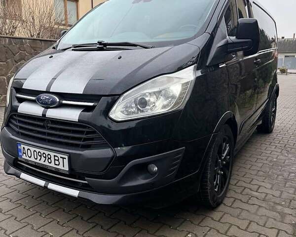 Черный Форд Транзит Кастом, объемом двигателя 2 л и пробегом 253 тыс. км за 18800 $, фото 3 на Automoto.ua
