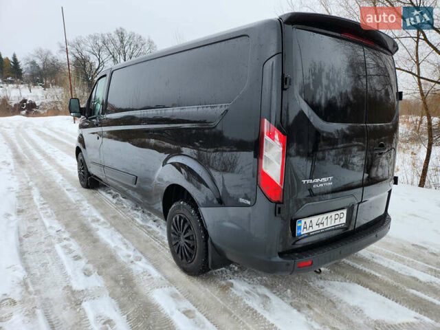 Чорний Форд Транзит Кастом, об'ємом двигуна 2 л та пробігом 205 тис. км за 14500 $, фото 6 на Automoto.ua