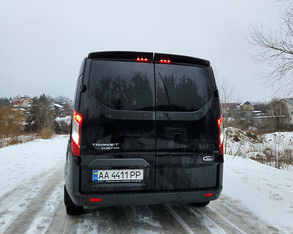 Чорний Форд Транзит Кастом, об'ємом двигуна 2 л та пробігом 205 тис. км за 14500 $, фото 18 на Automoto.ua