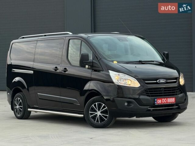 Черный Форд Транзит Кастом, объемом двигателя 2 л и пробегом 238 тыс. км за 16999 $, фото 3 на Automoto.ua