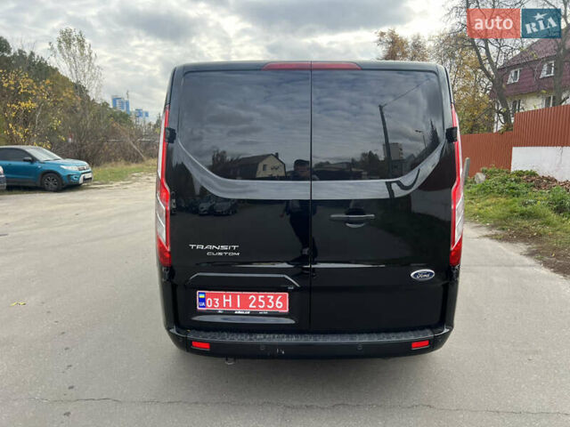 Форд Транзит Кастом 2019 в Киеве на Automoto.ua Черный Форд Транзит Кастом, объемом двигателя 2 л и пробегом 181 тыс. км за 17999 $, фото 5 на Automoto.ua