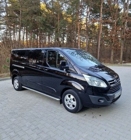 Черный Форд Транзит Кастом, объемом двигателя 2.2 л и пробегом 209 тыс. км за 14900 $, фото 1 на Automoto.ua