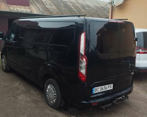 Черный Форд Транзит Кастом, объемом двигателя 2.2 л и пробегом 290 тыс. км за 14500 $, фото 2 на Automoto.ua