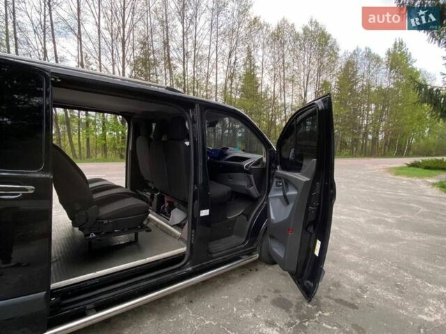 Черный Форд Транзит Кастом, объемом двигателя 2 л и пробегом 230 тыс. км за 13800 $, фото 12 на Automoto.ua