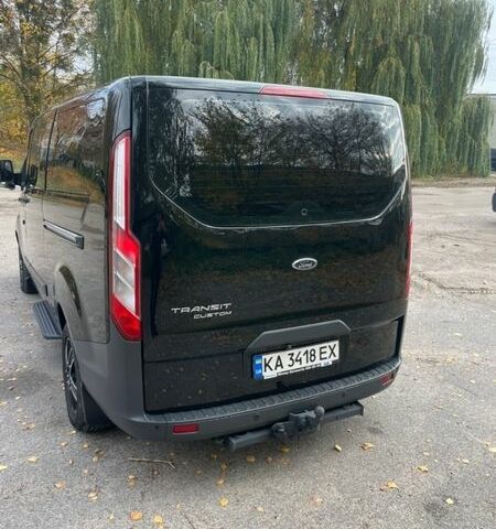 Чорний Форд Транзит Кастом, об'ємом двигуна 2 л та пробігом 250 тис. км за 17800 $, фото 7 на Automoto.ua