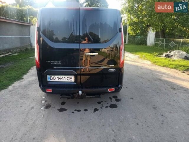 Чорний Форд Транзит Кастом, об'ємом двигуна 2 л та пробігом 290 тис. км за 22300 $, фото 1 на Automoto.ua