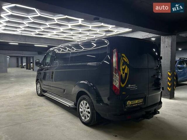 Черный Форд Транзит Кастом, объемом двигателя 2 л и пробегом 191 тыс. км за 28400 $, фото 3 на Automoto.ua