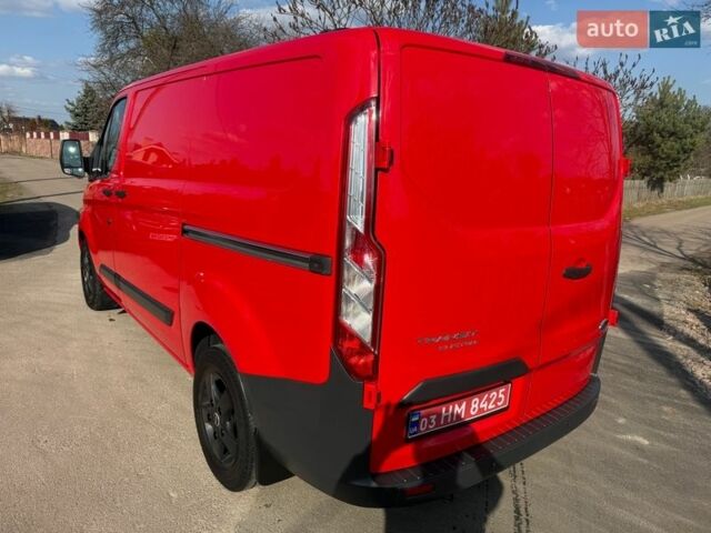 Красный Форд Транзит Кастом, объемом двигателя 2 л и пробегом 181 тыс. км за 14300 $, фото 3 на Automoto.ua