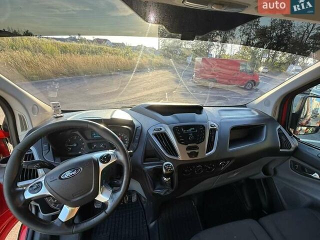 Червоний Форд Транзит Кастом, об'ємом двигуна 2 л та пробігом 262 тис. км за 13650 $, фото 10 на Automoto.ua