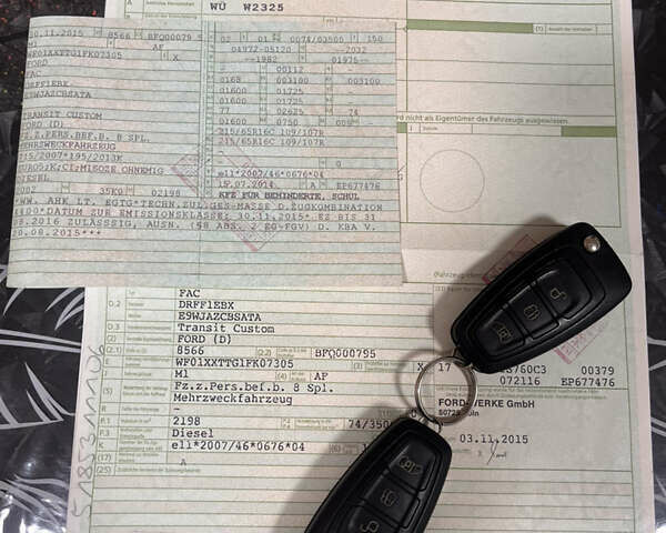 Форд Транзит Кастом, объемом двигателя 0 л и пробегом 208 тыс. км за 15300 $, фото 43 на Automoto.ua