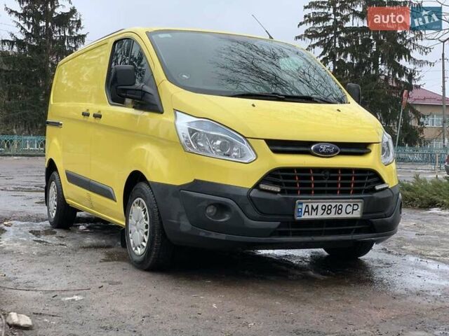 Жовтий Форд Транзит Кастом, об'ємом двигуна 2.2 л та пробігом 192 тис. км за 9600 $, фото 5 на Automoto.ua