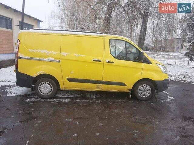Жовтий Форд Транзит Кастом, об'ємом двигуна 2.2 л та пробігом 192 тис. км за 9600 $, фото 13 на Automoto.ua